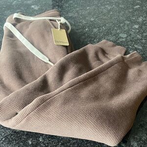 UpWest Taupe Knit Lounge Pants
